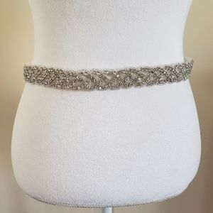 Beautiful sequin wedding belt